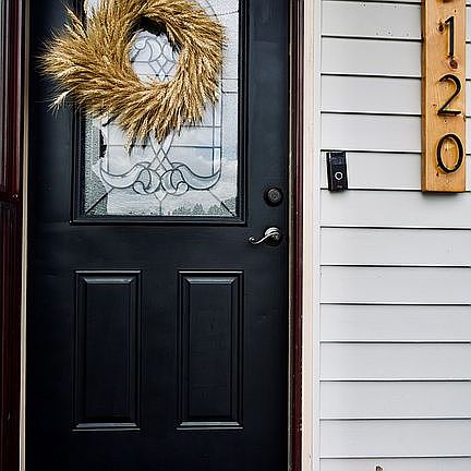 Welcome!  Front door