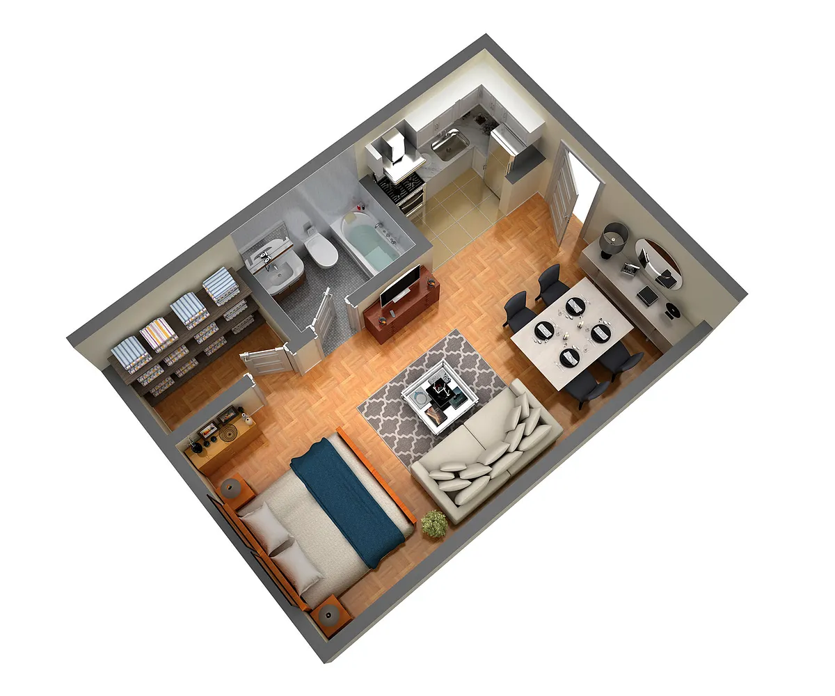 Floor plan S1R Platinum