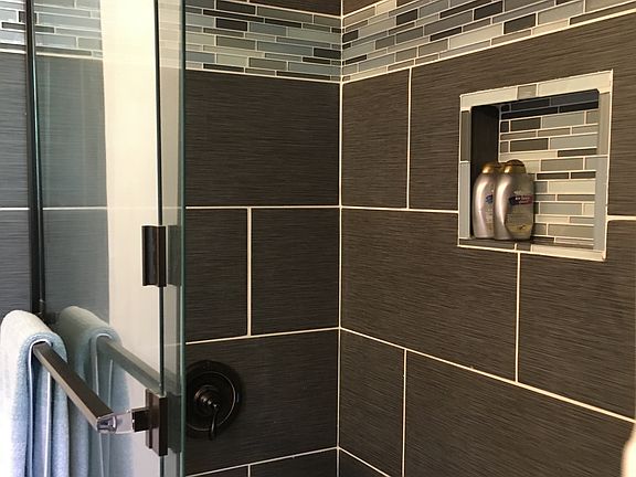 New custom shower