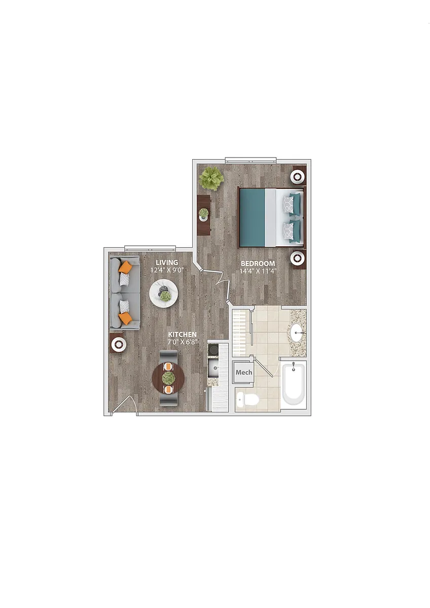 Floor plan A1