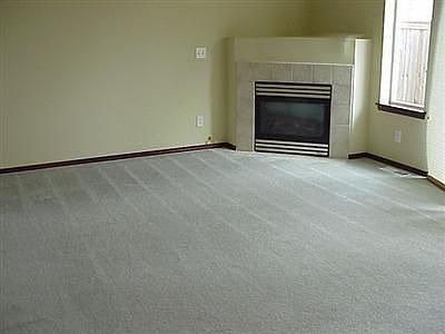 Living room with fireplace