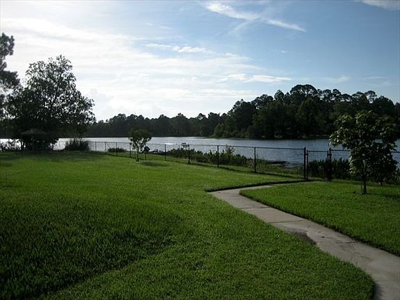 Fully fenced backyard