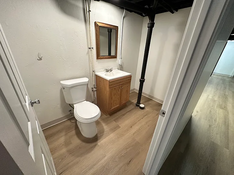 Basement Half Bath