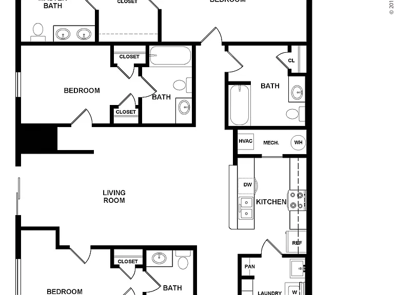 3 Bed 4 Bath