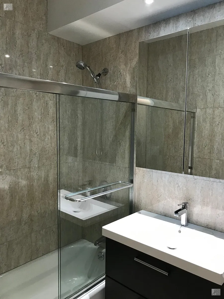 Brand new bathroom - 67 Babcock St #8