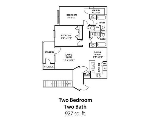 Floor plan The North