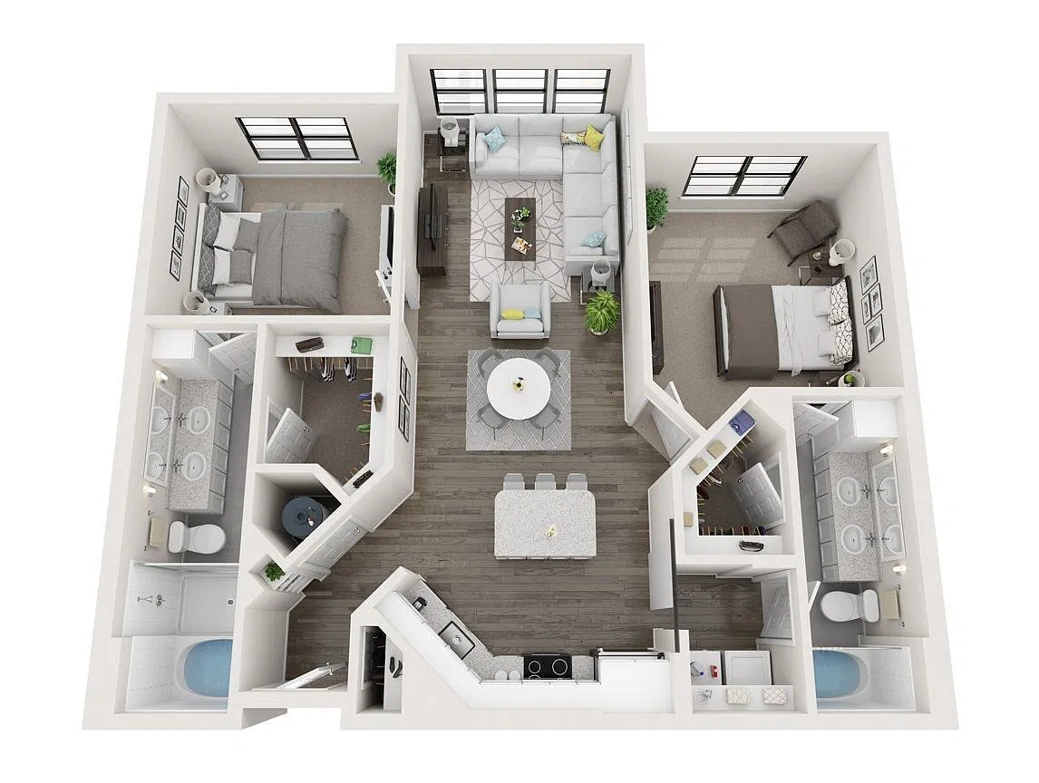 Floor plan B1