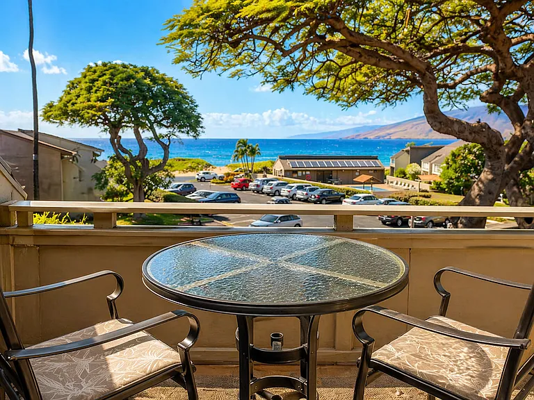 Enjoy coffee or sunset from your private balcony.