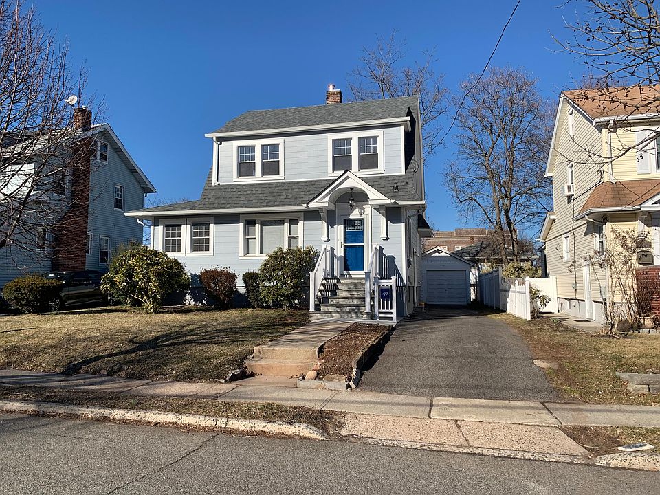 View of front of house. House is south facing.