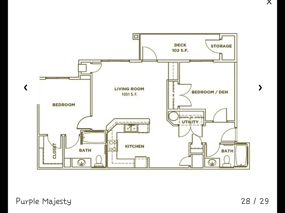 2nd image of 2020 S Luxury Ln APT F106