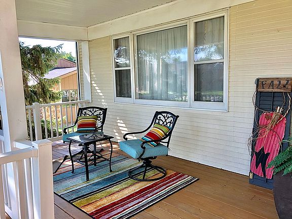 Welcoming front porch
