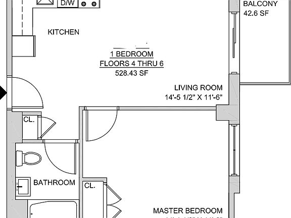 2nd image of 188 Humboldt St #4U