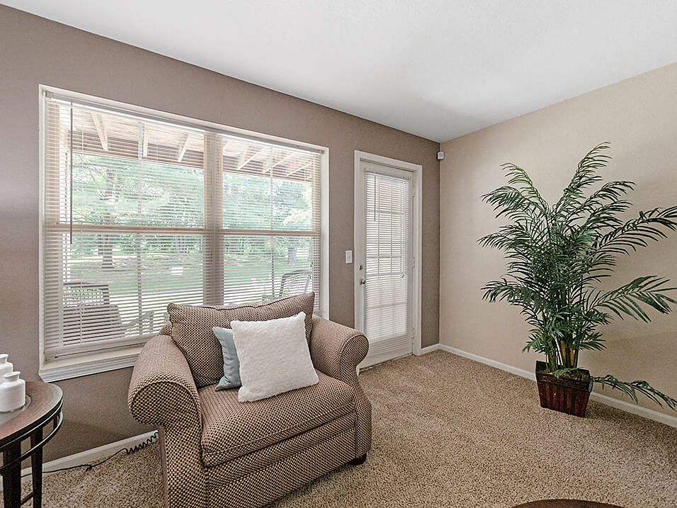 Spacious Living Room with Large Windows