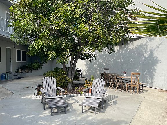 Common area patio
