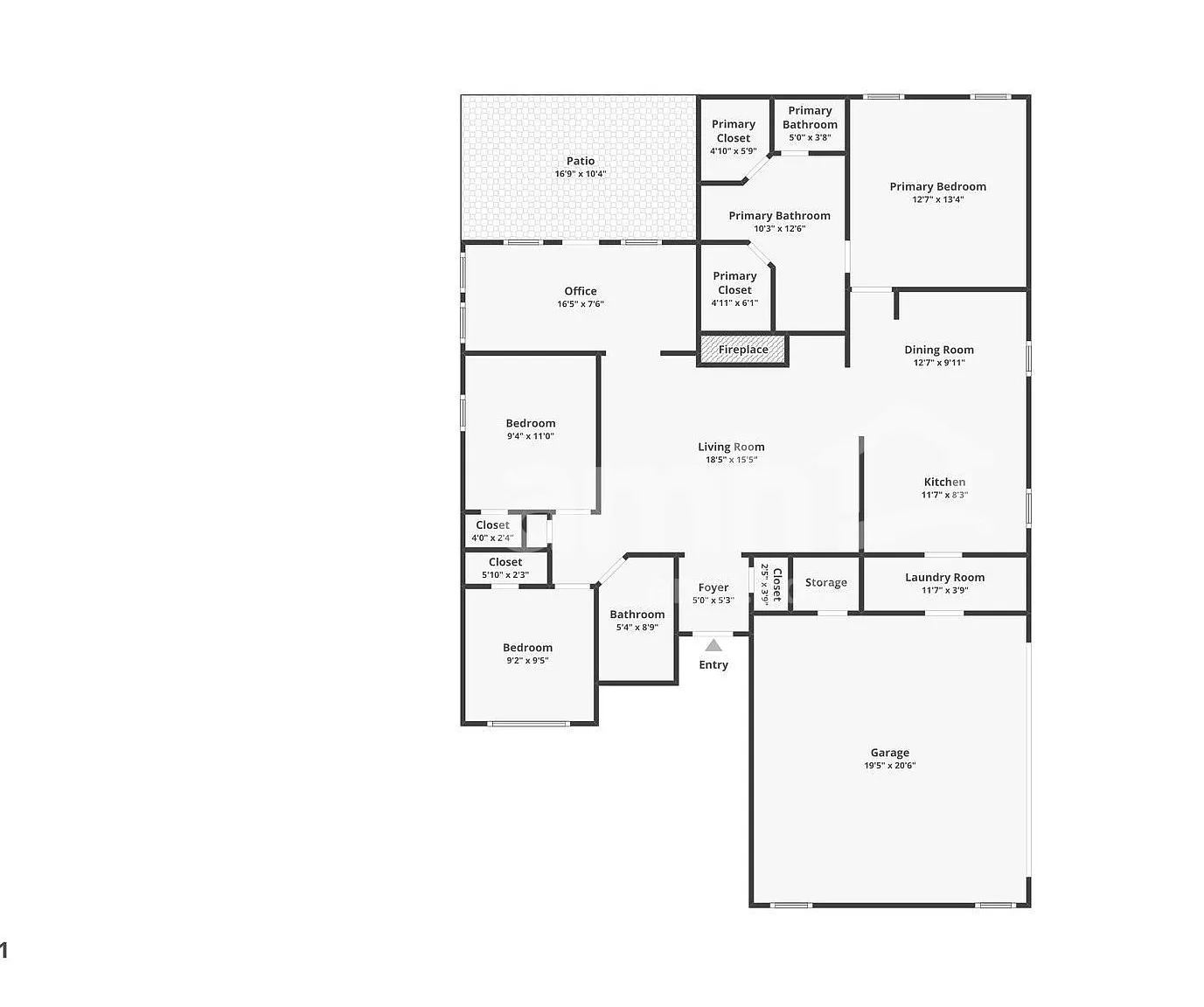 3 bed, 2.0 bath, 1367 sqft, $1,715 — Photo 3