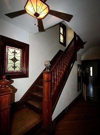 Stairwell Stained Glass