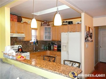 Kitchen-view from Living Room