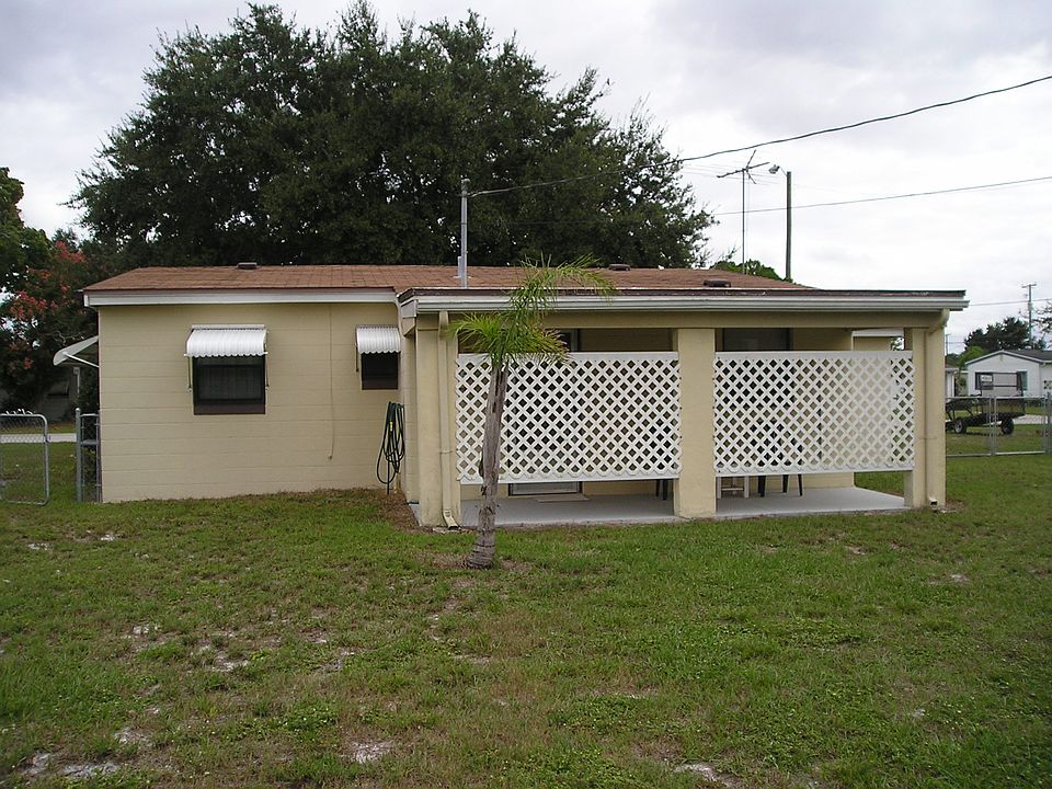 Private back porch