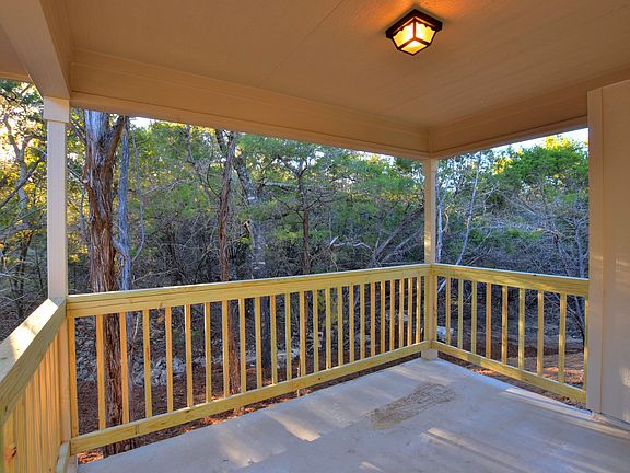 Covered rear porch rails if needed