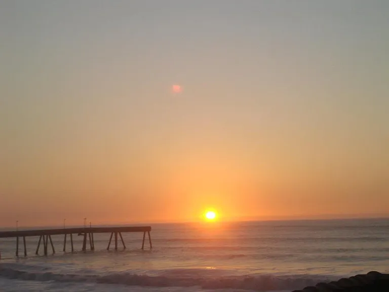 Sunset over the Ocean
