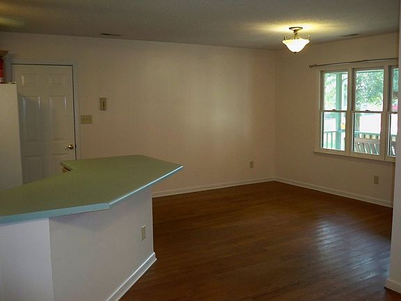 wood florring in dining room