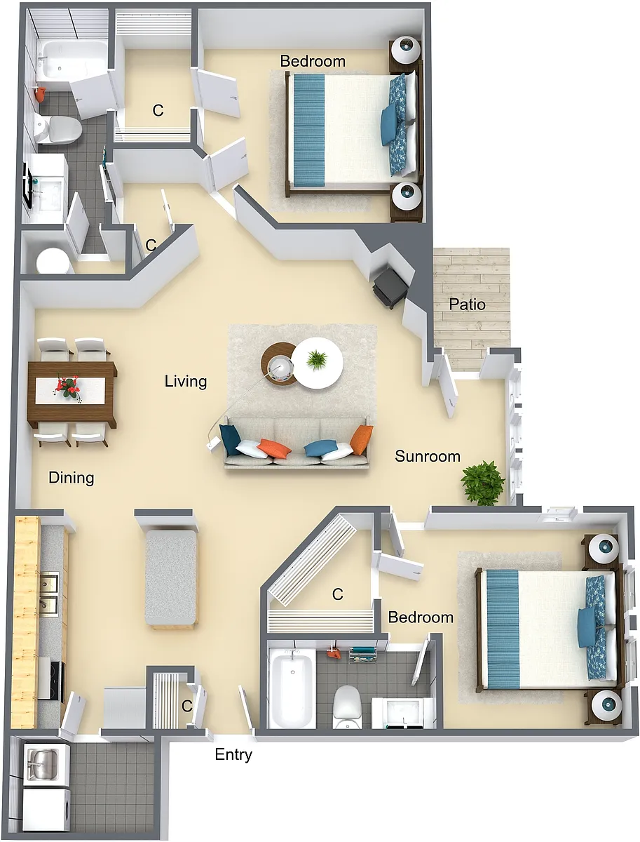 Floor plan Cypress
