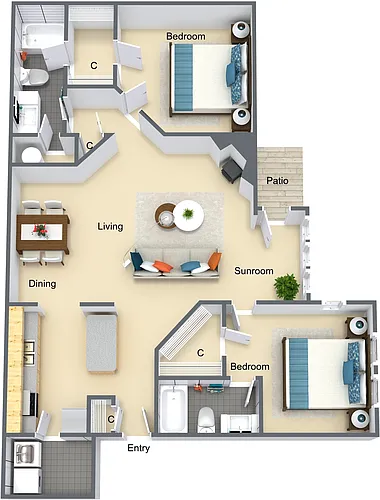 Floor plan Cypress