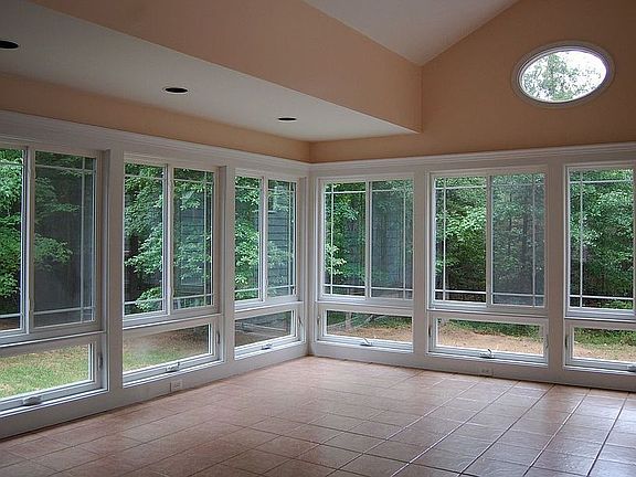 Sunroom inside