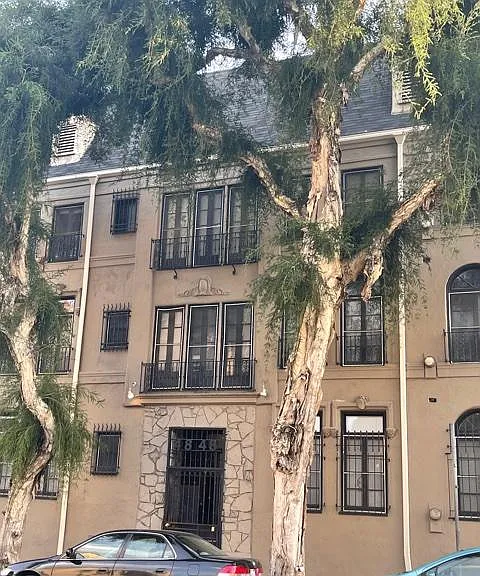 Building exterior.