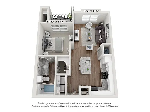 Floor plan A1
