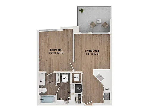 Floor plan A1
