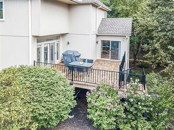 The newer deck provides hours of outside entertaining.
