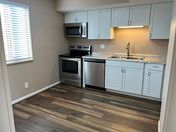 Enough room in kitchen for a small bistro table.