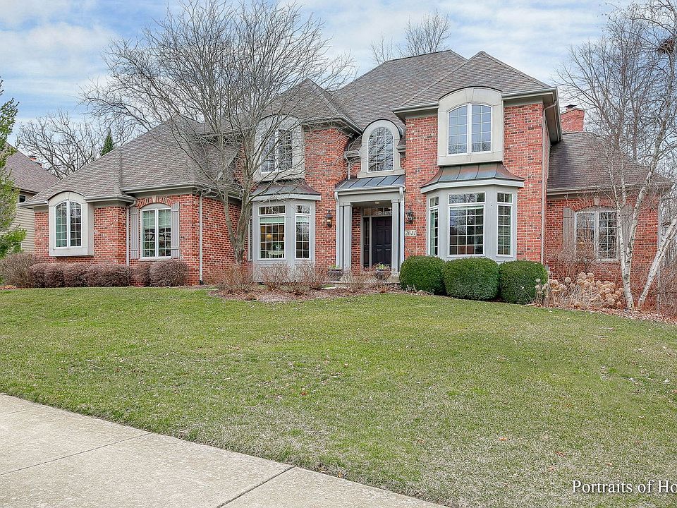 Gorgeous custom brick home situated on .37 acres a