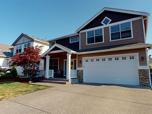 Plenty of parking in the driveway plus on the street. This is a dead-end street so no through-traffic! Your oversized 2 Car Garage is extra deep and has lots of built in shelving. Man door to the back yard, too. 