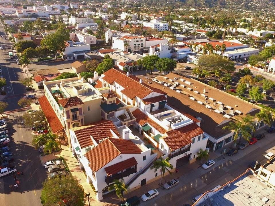 Aerial view of Chapala Lofts