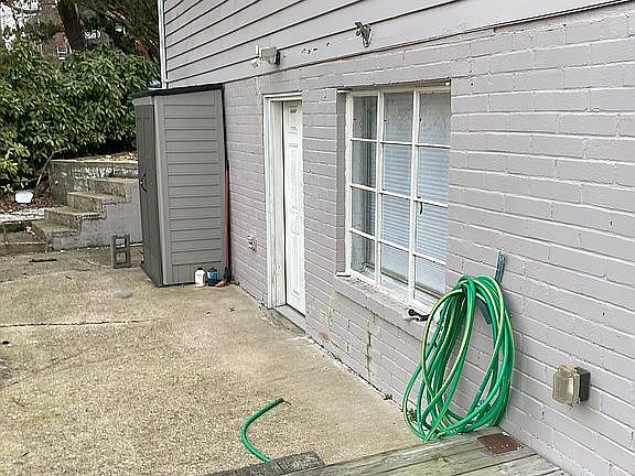 Back/Basement Doorway