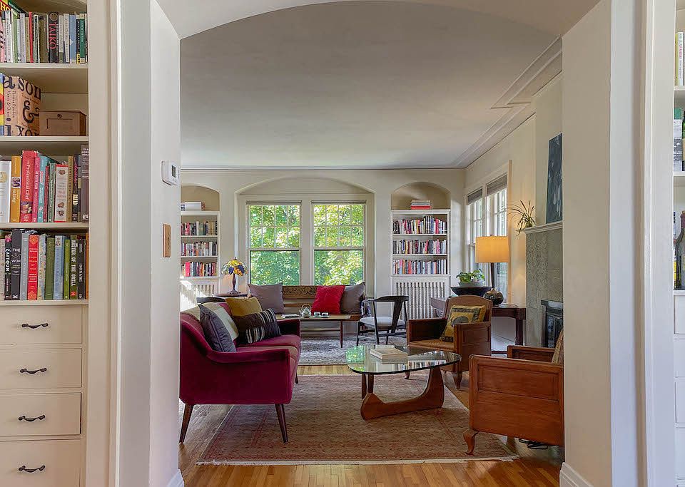 Sun room / living room - this is furnished unit 2 but unit 1 is identical