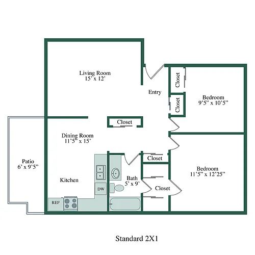 Floor plan 2X1