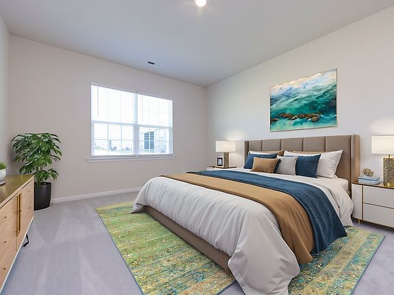 Master Bedroom (AI Staged)