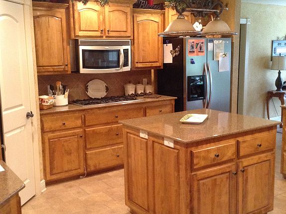 Kitchen with island