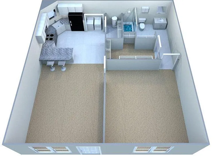 Floor plan Custom Deluxe III