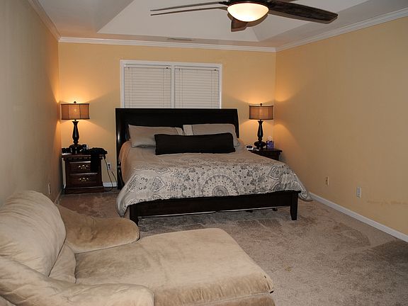 spacious master bedroom