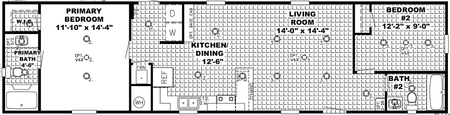 Floor plan The Hancock