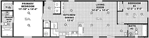 Floor plan The Hancock