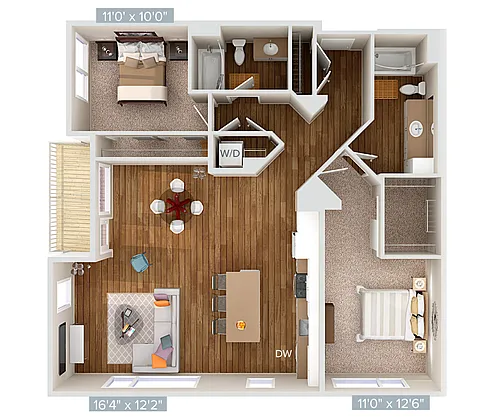 Floor plan B12-1276