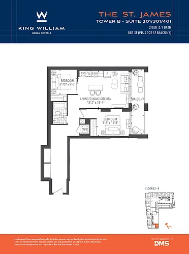 Floor plan 301-B