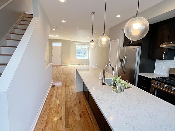 Kitchen into Living Room View