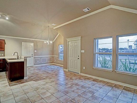 Sample open area living/dining