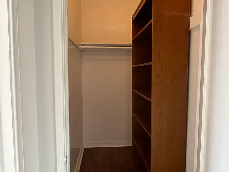 walk in hallway closet